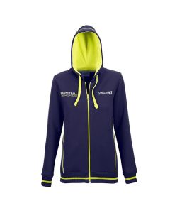 Veste Spalding Team Zippée Bleue Jaune à capuche 300306904