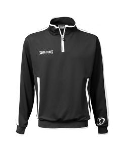 Sweat zippé Spalding Evolution Noire Blanche 300301201