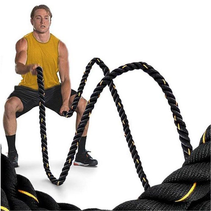 Corde Ondulatoire Musculation™ - Battle Rope Fitness – Fit Super