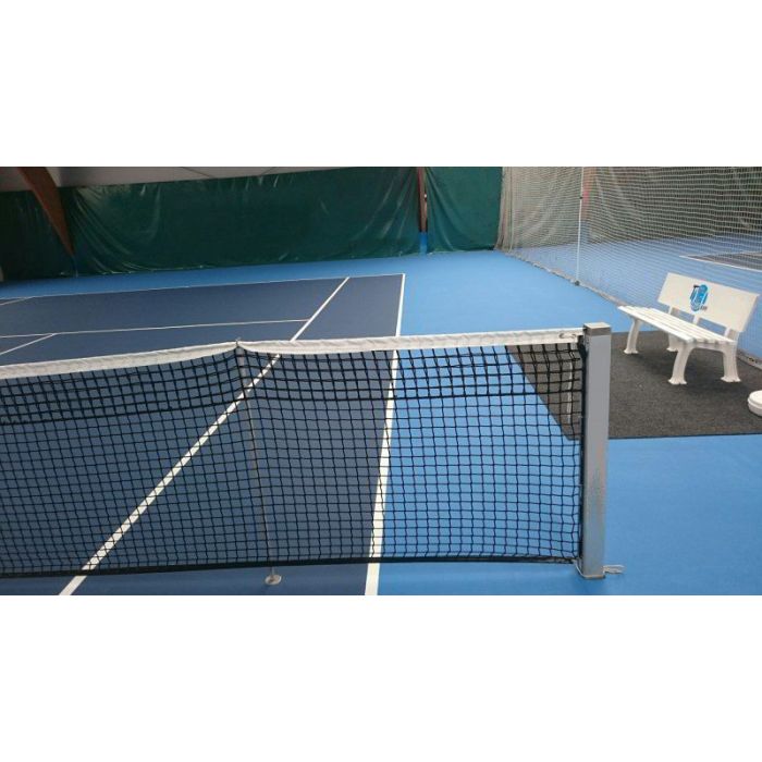 FILET DE TENNIS EXPERT POUR TERRAIN DE DOUBLE - 3,5MM - MAILLES DOUBLÉ 6  PREMIERS RANGS