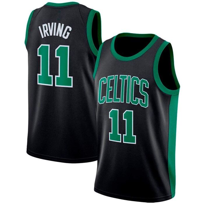 Maillot NBA Kyrie Irving Boston Celtics noir