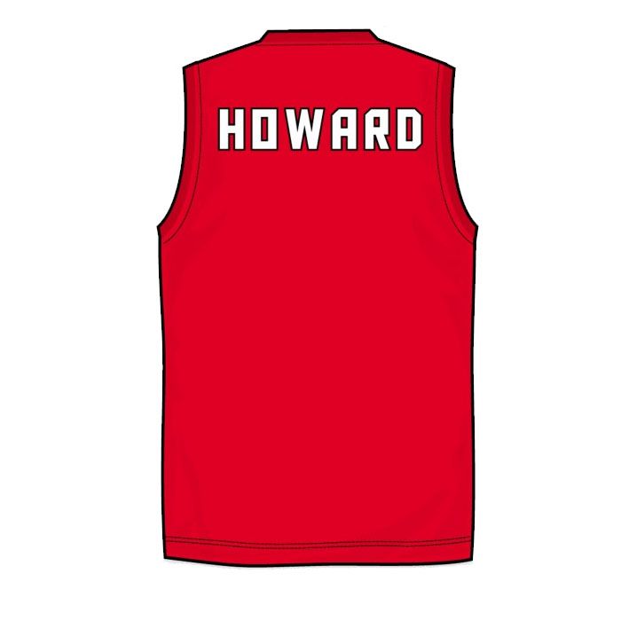 Maillot de hotsell basket rouge