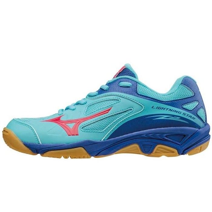 Chaussures de volley Mizuno Lightning Star Z2 JR bleue