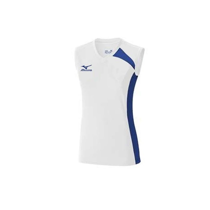 Maillot de Volley Femme Mizuno Trad Blanc Bleu
