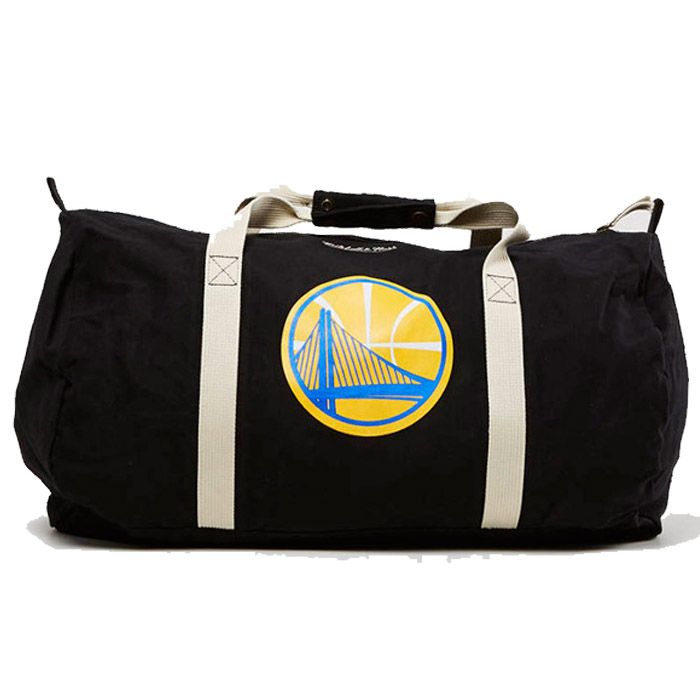 Sac de sport Mitchell Ness Duffle Bag Golden State Warriors