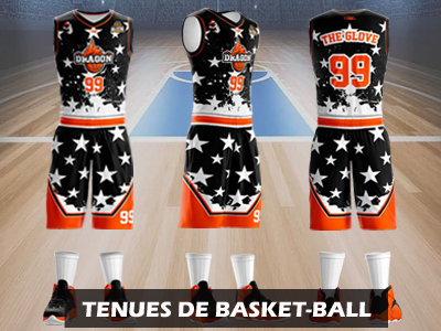 Catalogue Tenues basket-ball