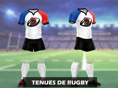 Catalogue Tenues de rugby